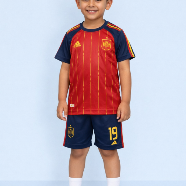 Lamine Yamal – Spain Football Kit for Kids (5–13 Years)